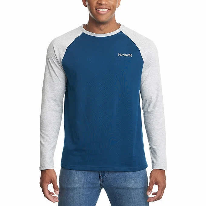NWT Hurley Men's Raglan , Light Weight Unisex