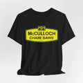 Graphic Unisex Tee McCulloch Chainsaw Logo Funny Workwear S–5XL Unisex