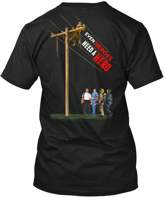 Lineman-past Buyers Exclusive Tee Made in the USA Size S to 5XL Unisex