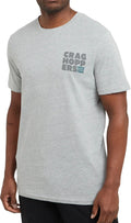 Craghoppers Lucent Mens Top Grey Short Sleeve Outdoor Walking Breathable Unisex