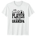 My Favorite Player Calls Me Mens Grandpa Soccer Fathers Day Gift For Him Unisex