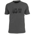 Mens Stourbridge Lion Steam Locomotive Train Blueprint T Shirt Unisex