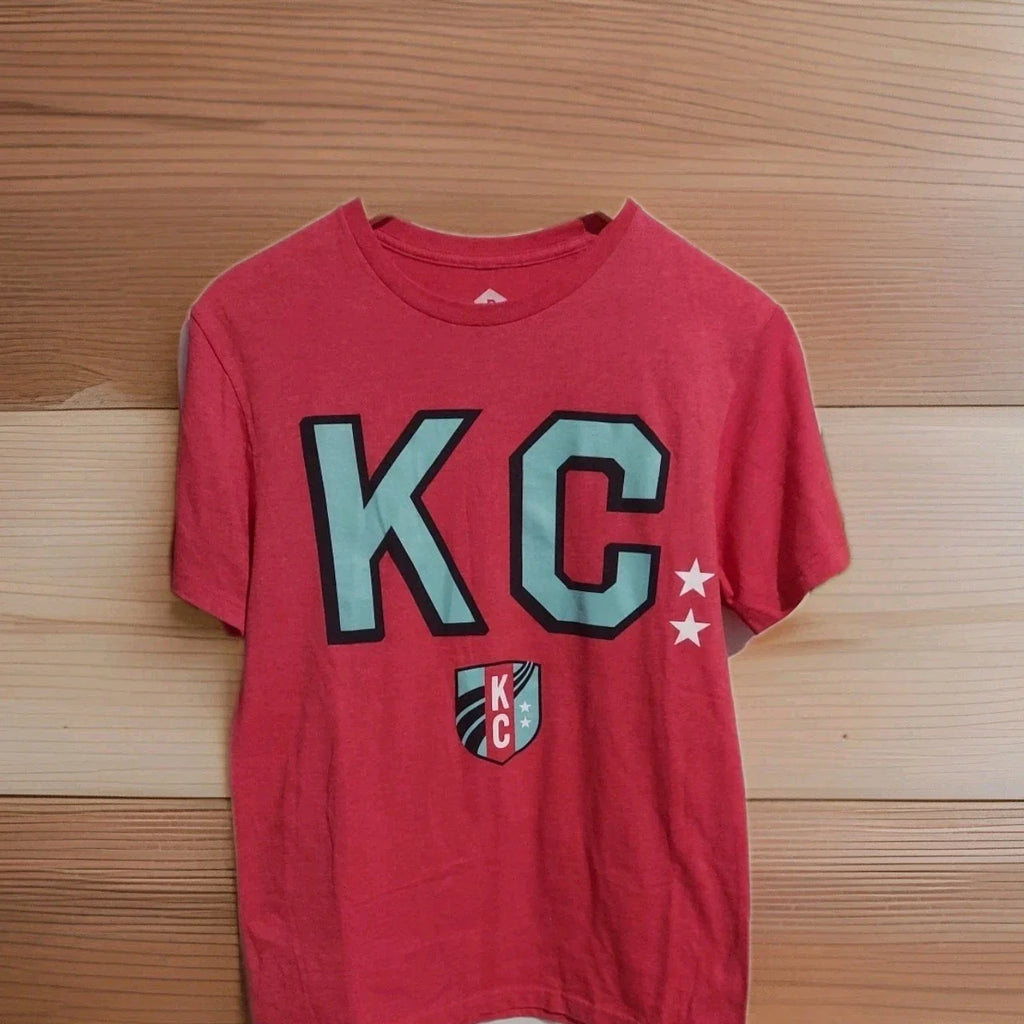 Kansas City Current Size Small Womens Major League Soccer Red Teal Unisex