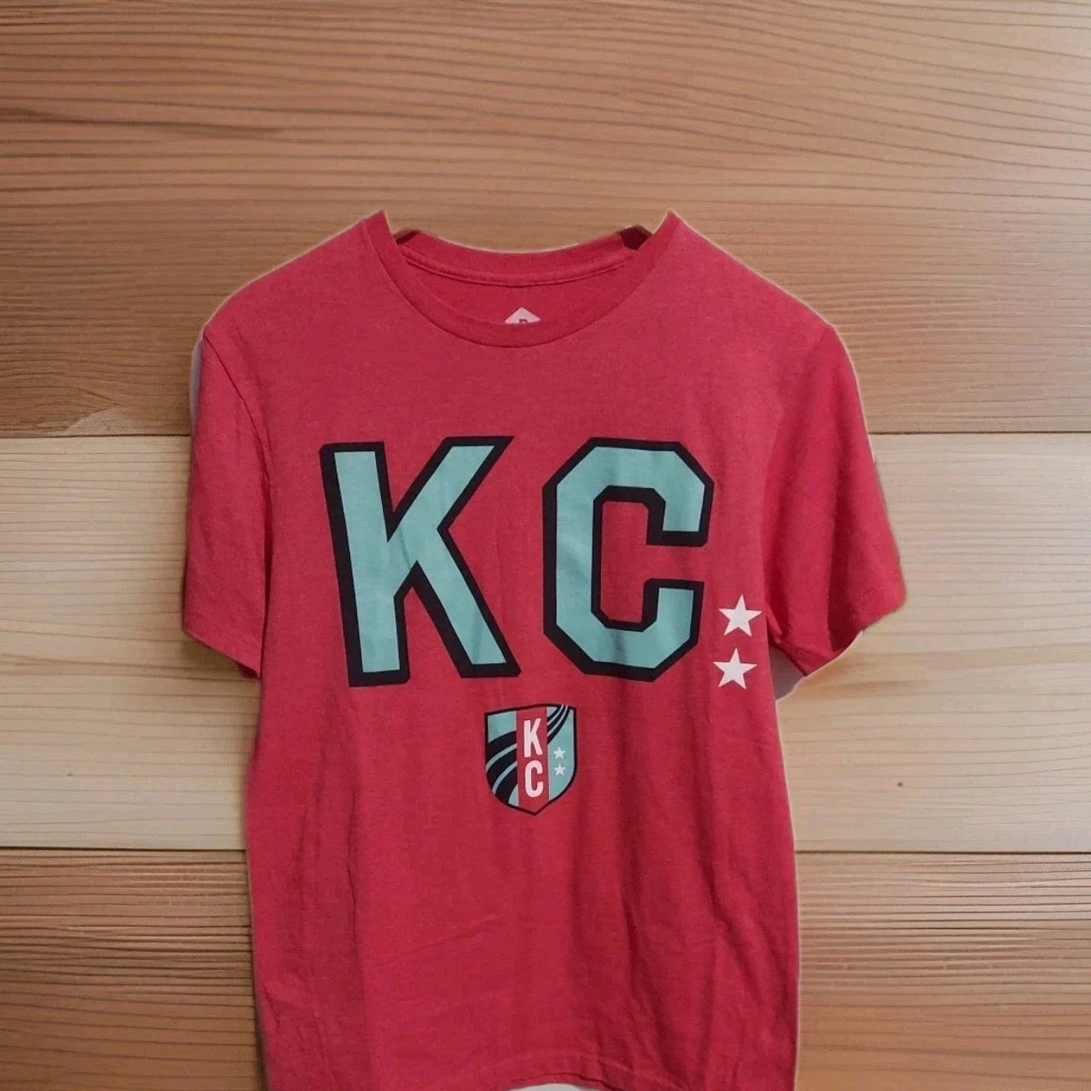 Kansas City Current Size Small Womens Major League Soccer Red Teal Unisex