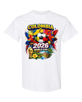 Colombia Soccer 2026 World Cup Style Unisex German Fan Shirt Football Unisex