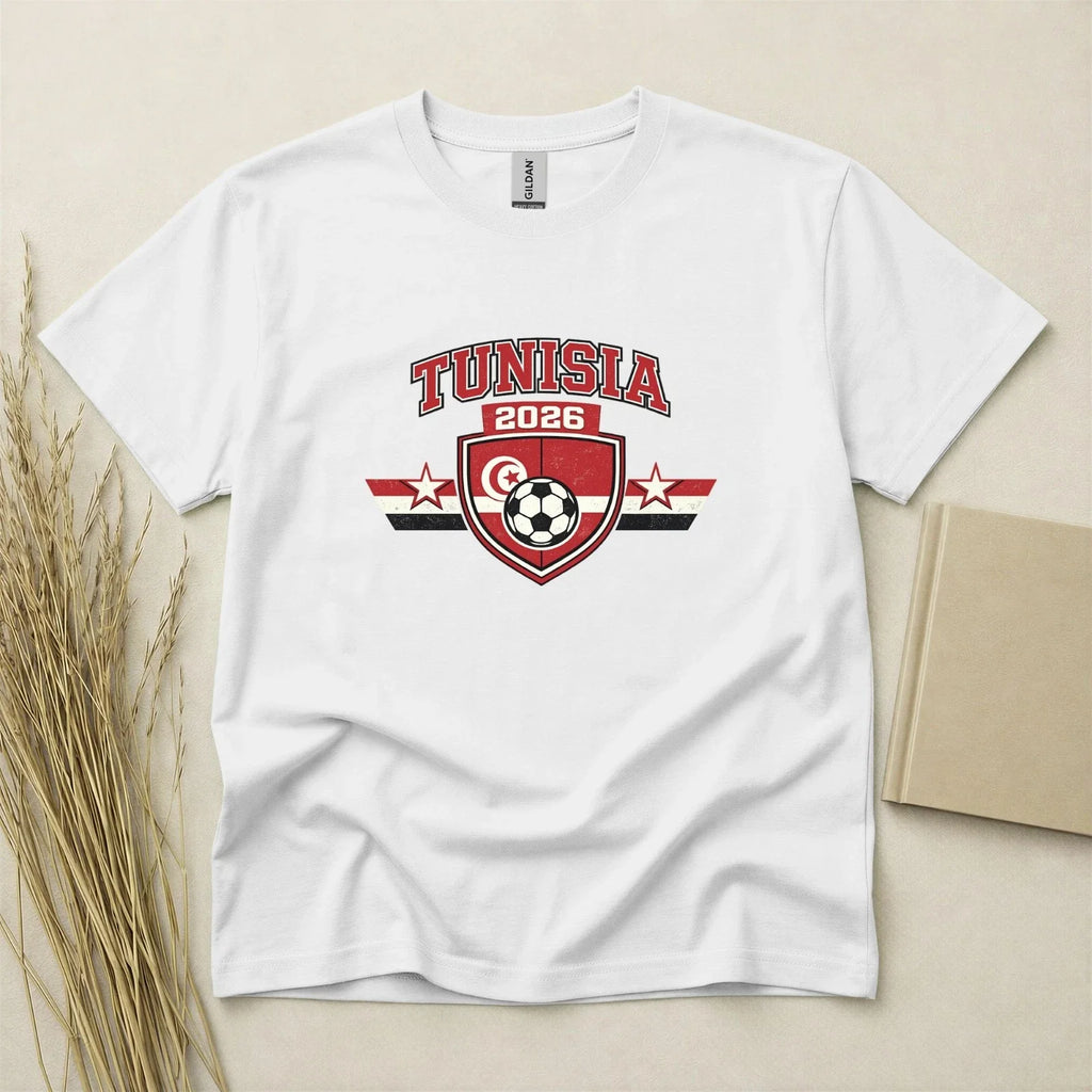 Tunisia 2026 Football Fan T Shirt Soccer Supporters Gildan Cotton Family Top Unisex