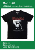 Eminem - Eminem Show - Black with BACK PRINT Official Licenced Merch Unisex