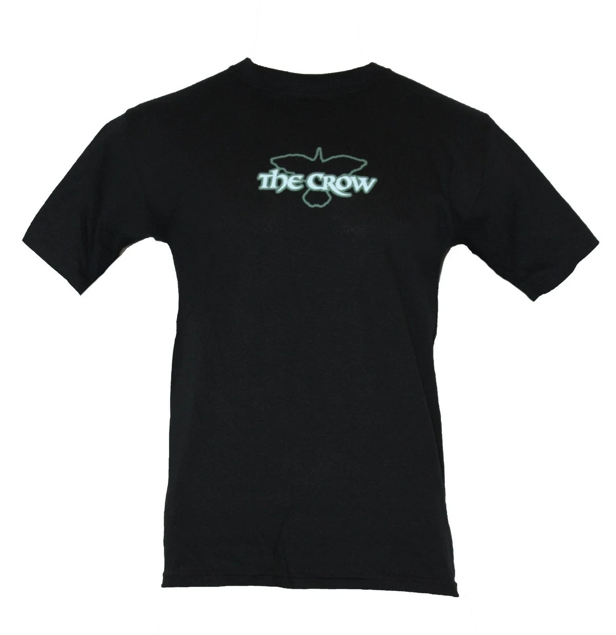 The Crow Mens -Simple Front Design Stylized Guitar Agel Back Image Unisex