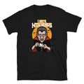Funny Dracula Vampire Barista Coffee I Hate Mornings Short-Sleeve Unisex T-Shirt