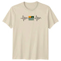 Azad Kashmir Flag Heartbeat Azad Kashmir Patriotism Gift For Him And Her Unisex