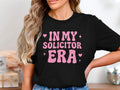 In My Solicitor Era T-Shirt, Funny Lawyer Tee for Legal Students & Attorneys