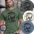 Promoted To Dad EST 2026 T Shirt New Dad Gift Dad To Be Announcement Tee S-2XL Unisex