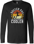 Soccer Dad Funny Soccer Player Fan Fathers Day Gift Mens New Graphic Unisex