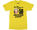 Funny Look Who's 50 Custom Face Shirt Personalised Photo Tee Gift for Dad & Mom Unisex