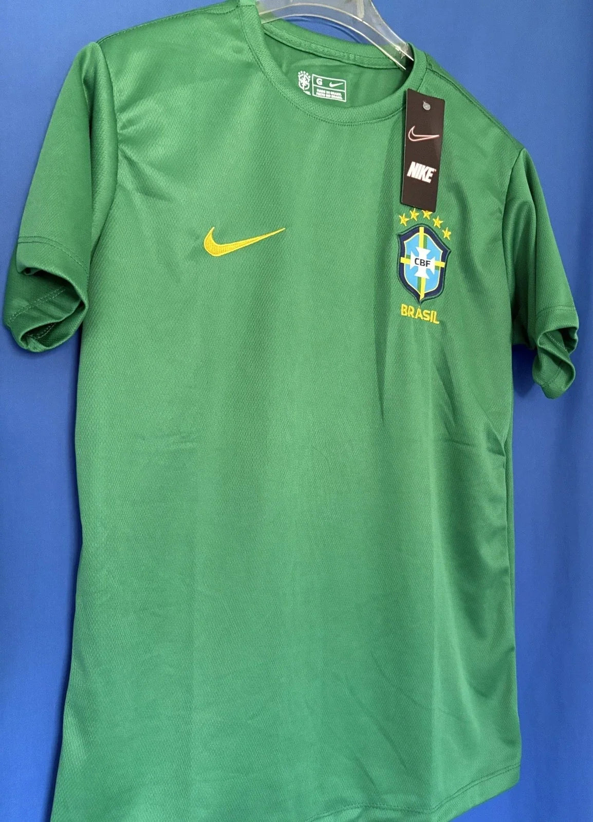 23" ARMtoARMFI x 29" LENGTH BRAZILIAN CREW NECK DRI-FIT SOCCER WORLD L/G Unisex