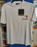 Napapijri Sunsy Short Sleeve Simple Graphic in Bright White, Men's Large Unisex