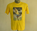 Neymar JR Mens FAN Yellow Size M Football Soccer Jersey Brazil Brasil Unisex