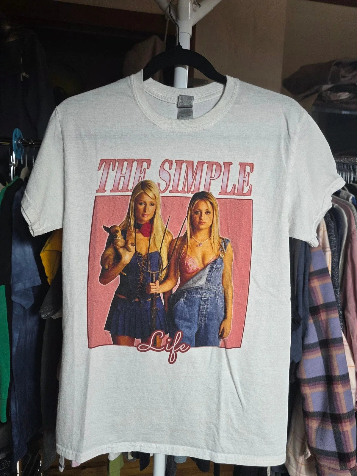 The Simple Life Paris Hilton Nicole Richie Y2K Graphic S Unisex
