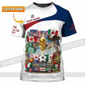Unisex Shirt - Custom World Cup 2026 3D Shirt HS868 Unisex