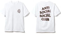 Anti Social Social Club Rodeo WHT Tee  White Graphic Logo Short Sleeve T-Shirt
