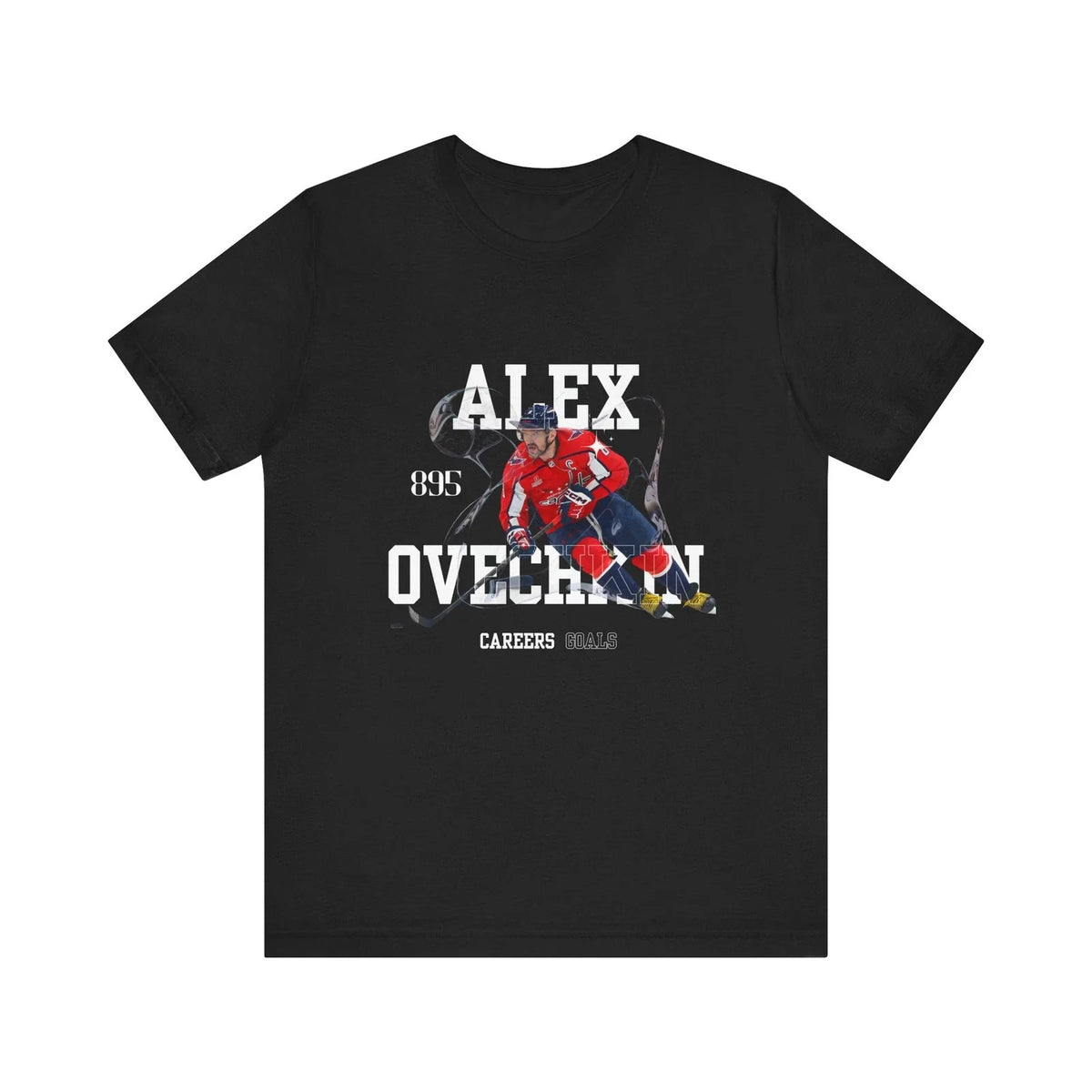 Alex Ovechkin 895 Career Goals Tribute Tee, Ice Hockey Unisex Tee, Unisex