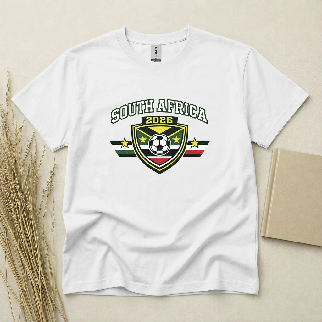 South Africa 2026 Football Fan T Shirt Soccer Supporters Gildan Family Top Unisex