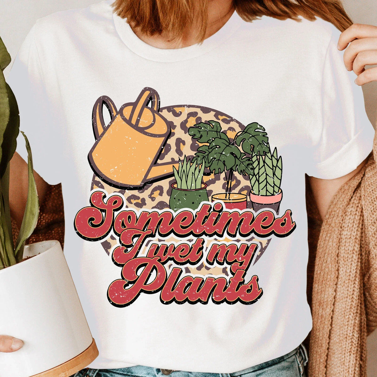 Sometimes Wet My Plants Plant Lover Shirt,Gardening Shirt Gardener #GDRN Unisex