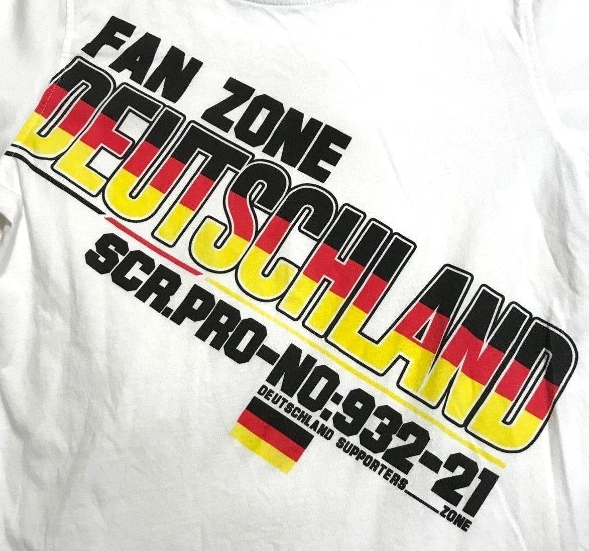 FAN ZONE DEUTSCHLAND SCR.PRO-NO:932-21 SUPPORTERS~ germany soccer GERMAN Unisex