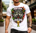 Portugal Luso Warrior Wolf Soccer Fan Tee 2026 World Cup Shirt Unisex