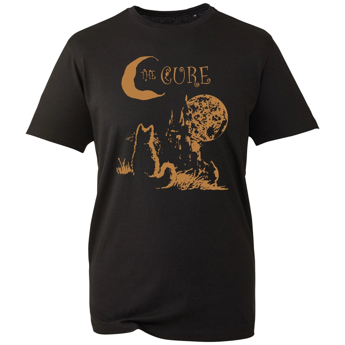 The Cure Gothic Cat Moon Retro Indie Rock UK Band Tour 2026 Gift Top Unisex