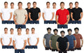 5 PK Men’s s Multipack Crew Neck Short Sleeves for Men Unisex