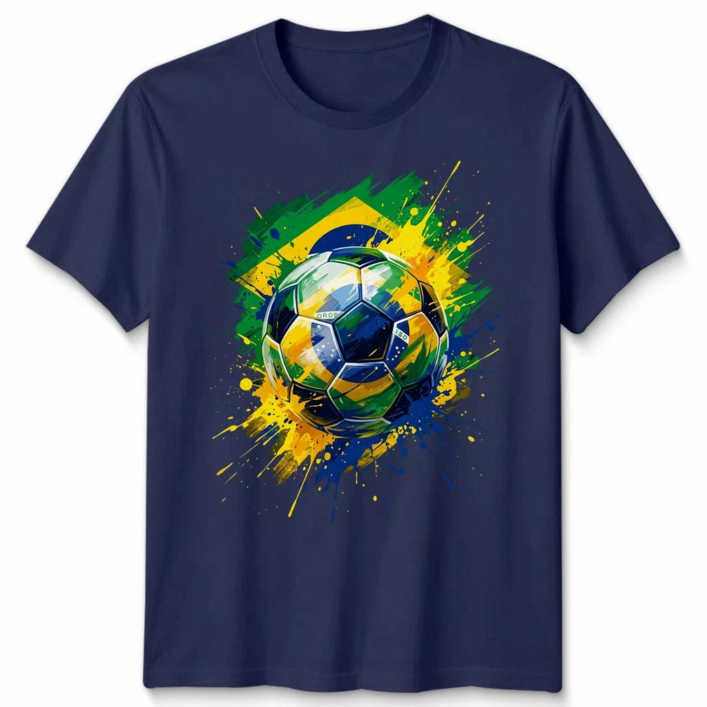 Scotland Vs Brazil Game Day 2026 Unisex Football T Shirt Scottish Soccer Fan Unisex