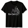 New York Landmarks City Statue Of Liberty mens Womens Tee Graphic Tee Unisex
