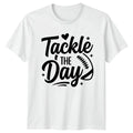 Tackle The Day Womens Game Day American Football 2026 Birthday Unisex