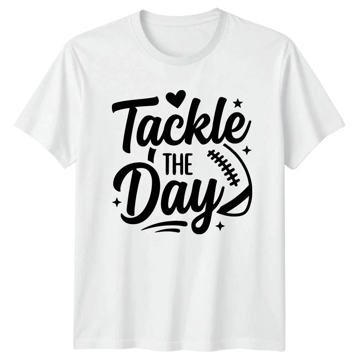 Tackle The Day Womens Game Day American Football 2026 Birthday Unisex