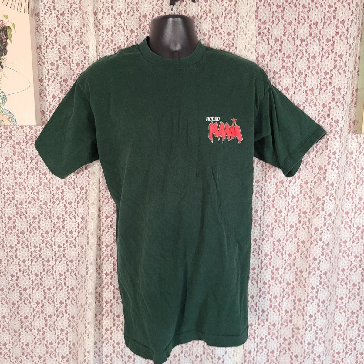 Fruit of the Loom forest green rodeo mania size xl mens Unisex