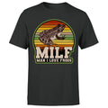 Amphibian Vintage Milf Man I Love Frogs Mens TShirt#P1#OR#A Unisex