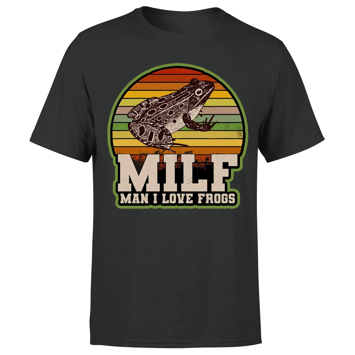 Amphibian Vintage Milf Man I Love Frogs Mens TShirt#P1#OR#A Unisex