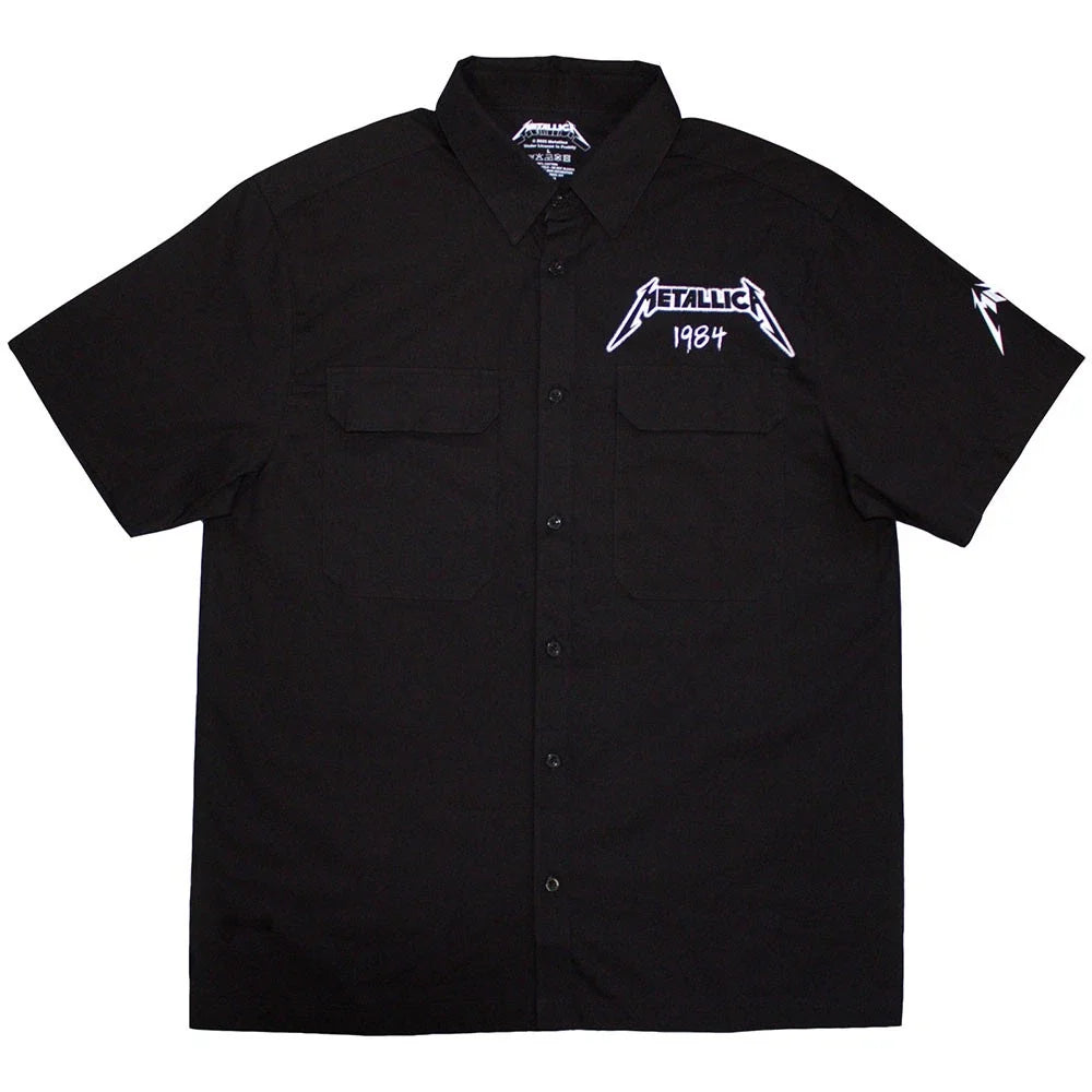 Metallica Ride The Lightning Casual Shirt Unisex