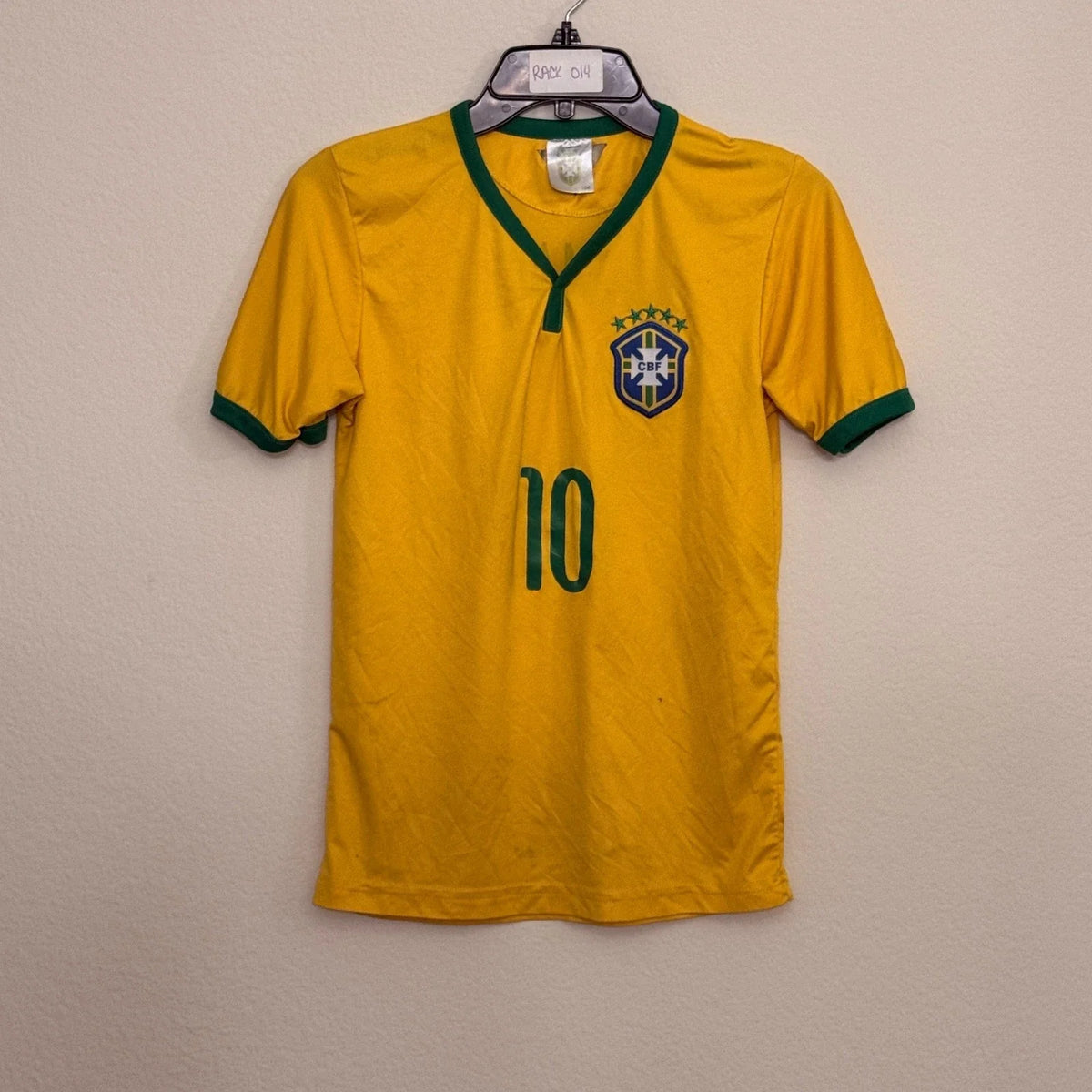 CBF Replica Soccer Style Jersey Neymar Jr - Size S Unisex