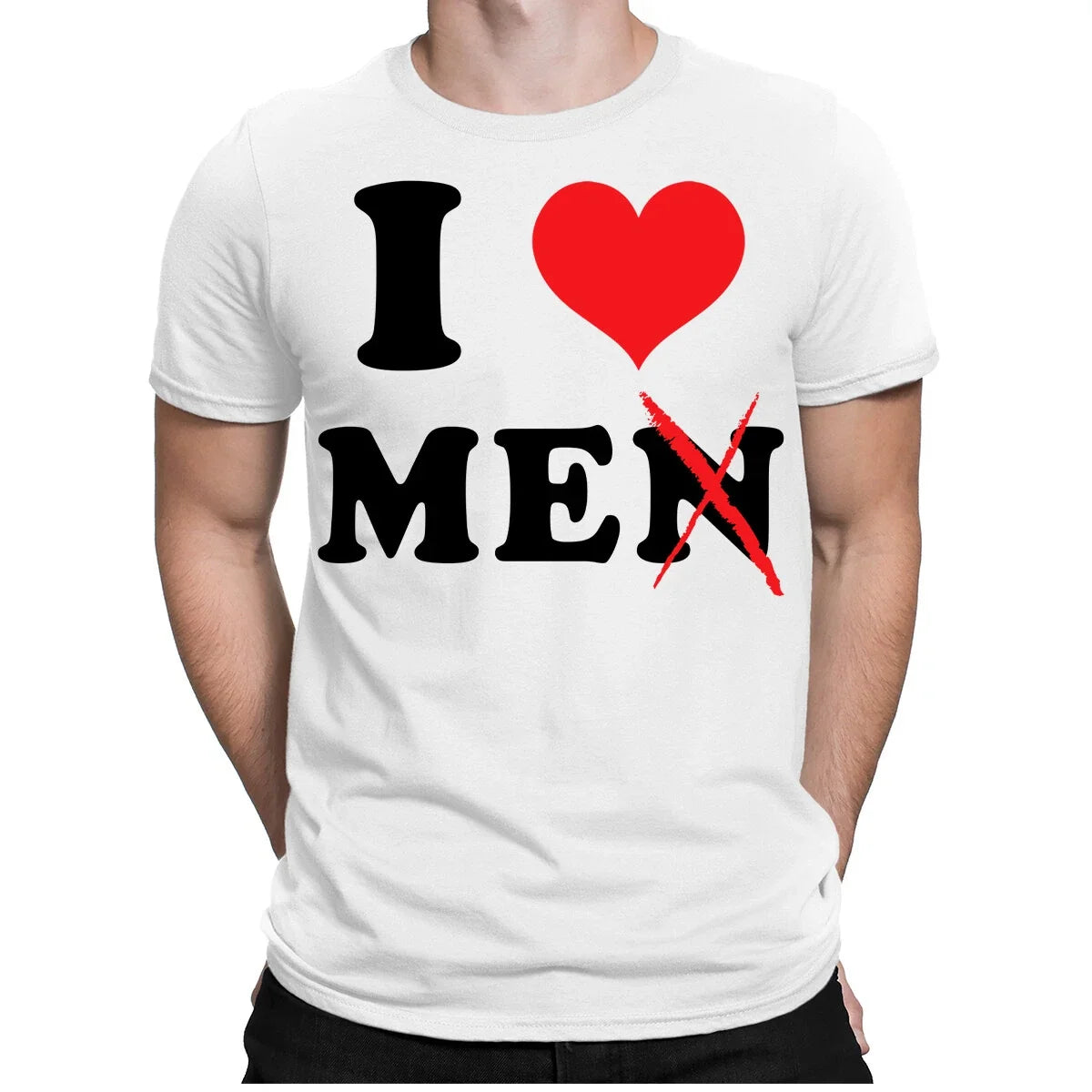 I Love Me-n Red Heart Sarcastic Saying Quote Gift Ideas Unisex Top#ILP Unisex