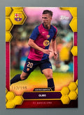 2024-25 Topps FC Barcelona Fan Set #8 Dani Olmo /199 Yellow variant Unisex