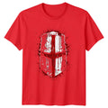 St George's Day Mens England Lion Top British English Country #5 Unisex