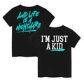 Simple Plan I'm Just A Kid Graphic Multicolor Short Sleeves Unisex T Shirt Unisex