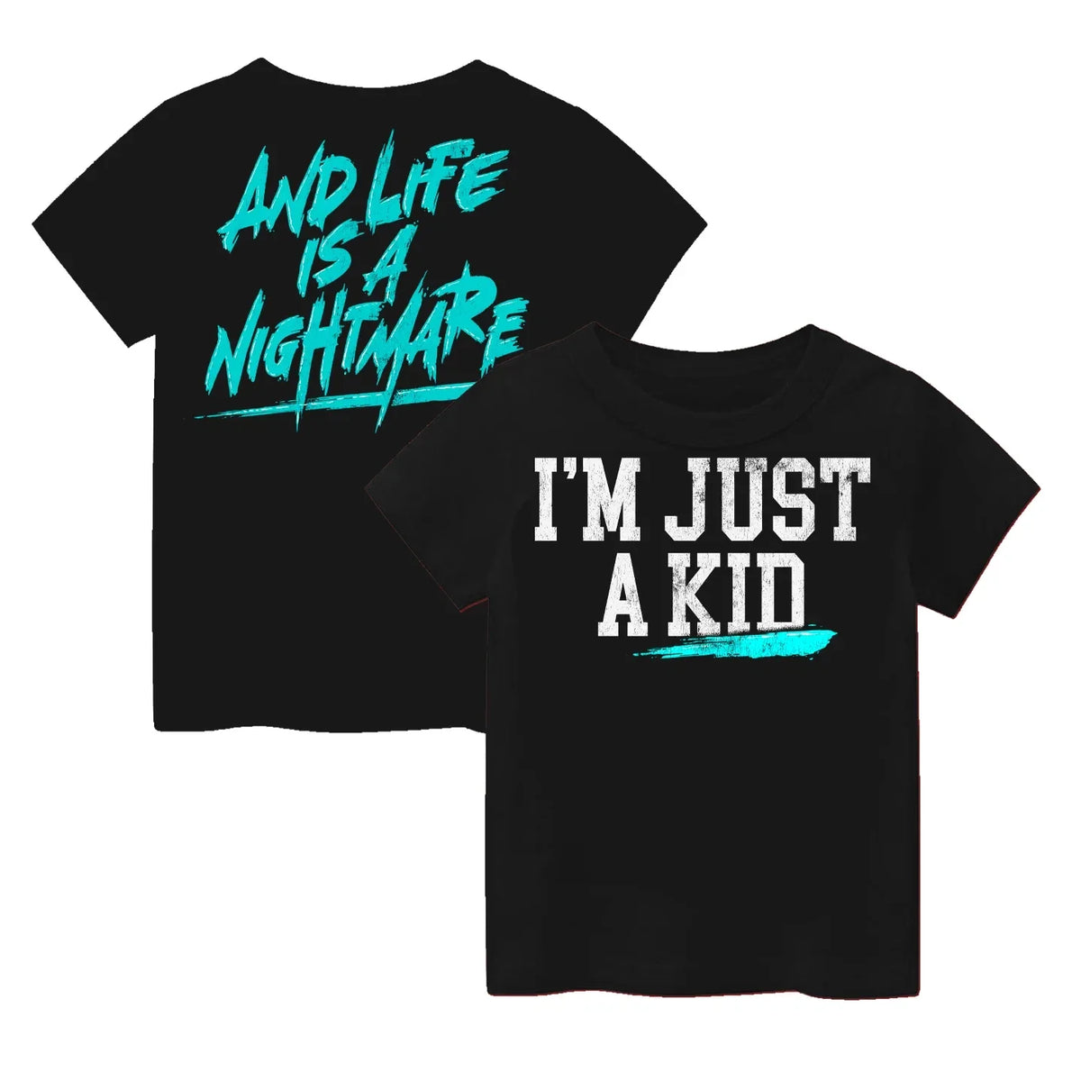 Simple Plan I'm Just A Kid Graphic Multicolor Short Sleeves Unisex T Shirt Unisex