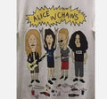 Alice in Chains _Beavis and Butthead_ Bootleg Short Sleeve Unisex Tshirt Unisex