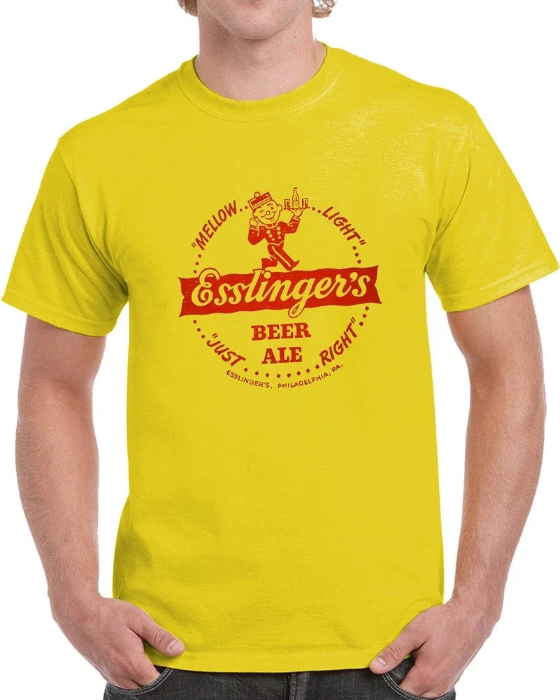 Vintage Esslinger's Beer Ale Esslingers PA T Shirt Unisex