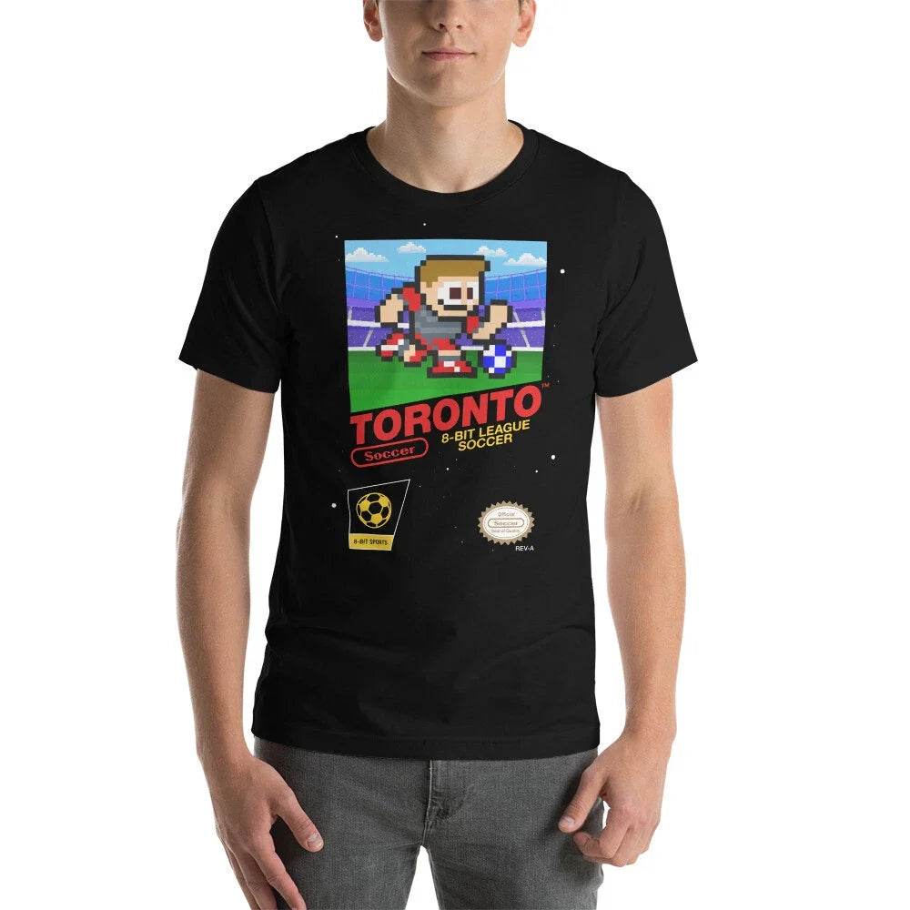 Toronto FC 8-bit Retro NES League Soccer Football Club Jersey Kit Unisex