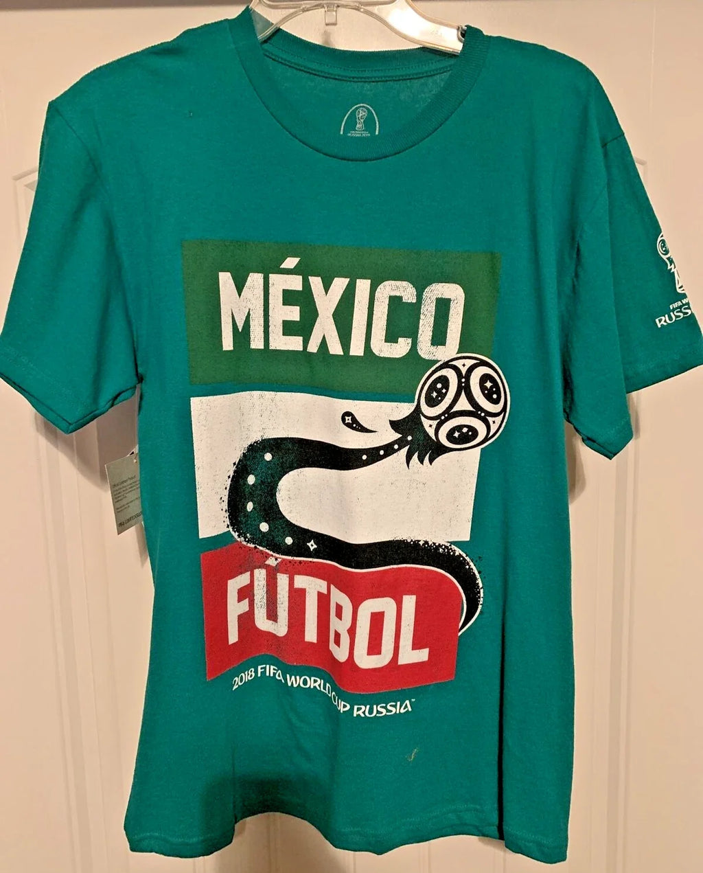 New 2018 FIFA Futbol World Cup Russia 'MEXICO' | Soccer | Youth XL Unisex