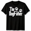 Unisex Tshirt The Dogfather Funny Father'S Day Gift For Dog Dads Unisex
